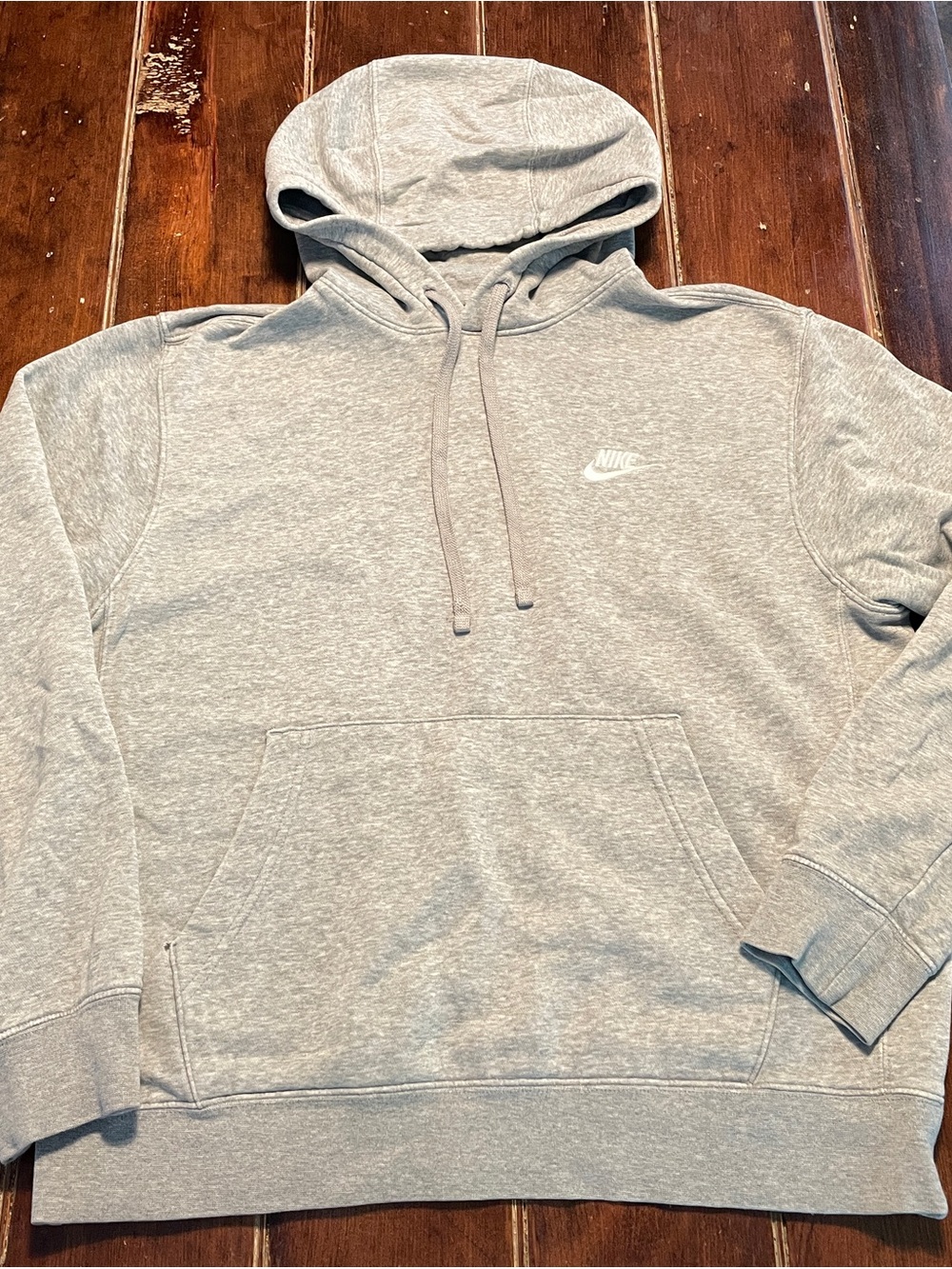 Gray Nike Hoodie, size M